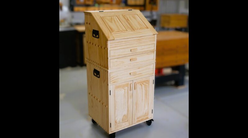 Tool Chest Build / Hand Tools Only/ No Waffle