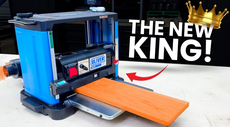 Incredible NEW Woodworking Tool That’s On Another Level! (genius new planer)