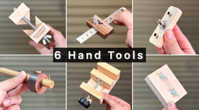 6 Hand Tools Every Beginner Woodworker Can Make