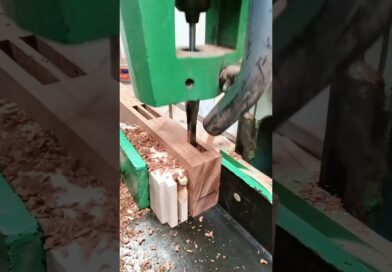 Woodworking square hole drill #diy #diyprojects #woodworking #drill #squareholedrill #machine #tool