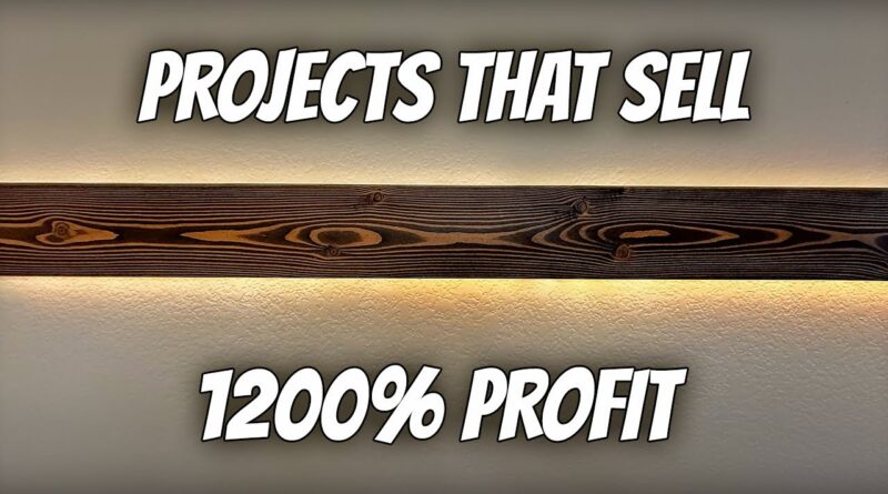 3 Easy Woodworking Projects That Sell Fast