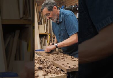 Clean up those surfaces with only hand tools! #shorts #woodworking