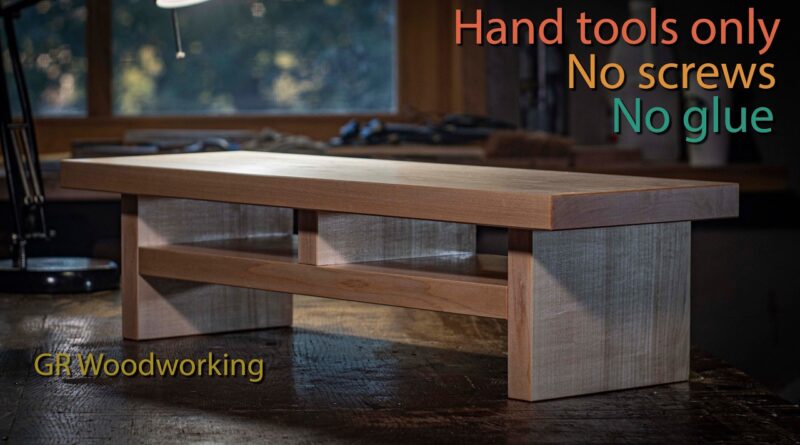 No Glue, No Screws, No Sandpaper… Only Hand Tools.
