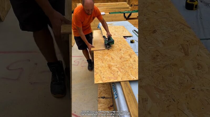 This Track Saw Makes Perfect Cuts Look Easy! Now #DIY #Tools #USA