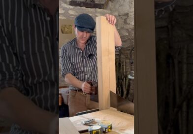 Making an Oak Table from Scratch with Handtools #ireland #table #woodworking #table #oak #handmade