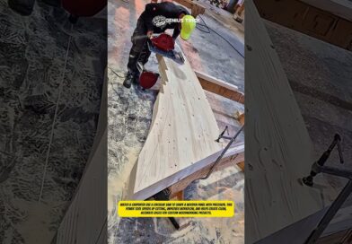 This Saw Cuts Perfectly! #Woodworking #Satisfying