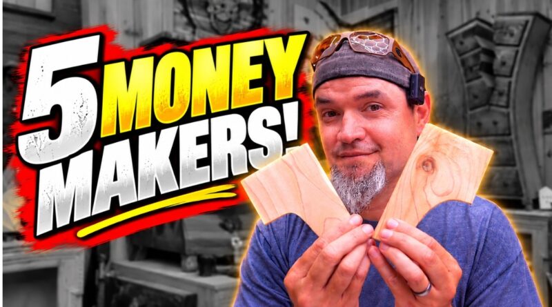 5 More Woodworking Projects! – Make Money Woodworking/Smalls That Sell