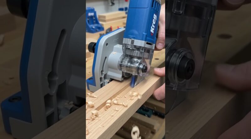 This Kreg Tool Changed Woodworking Forever! #Shorts #tools #woodworking