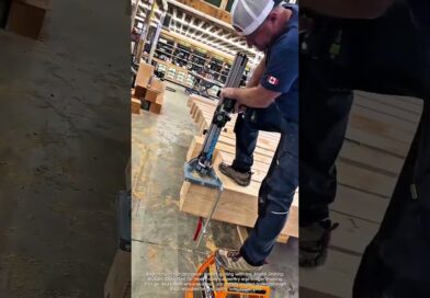 Precision Timber Drilling Guide | Mafell Drilling Station #Woodworking #Carpentry #Tools